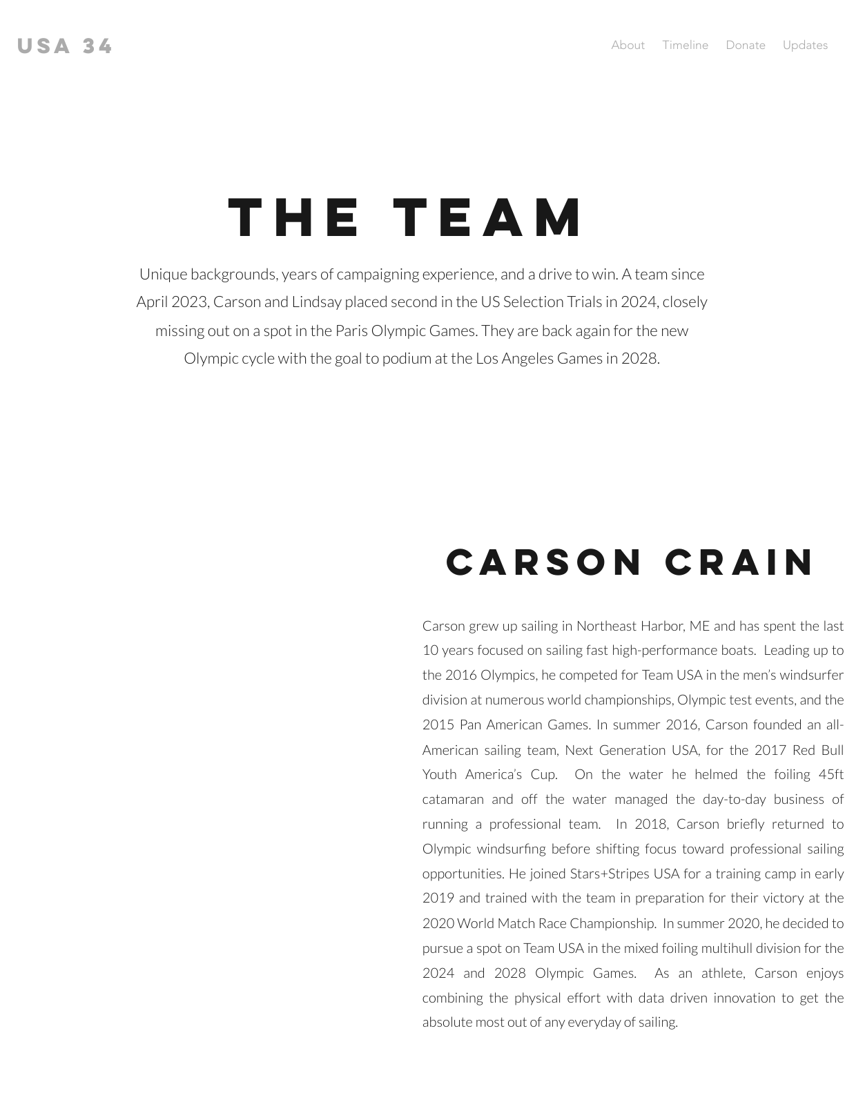 USA 34 website preview